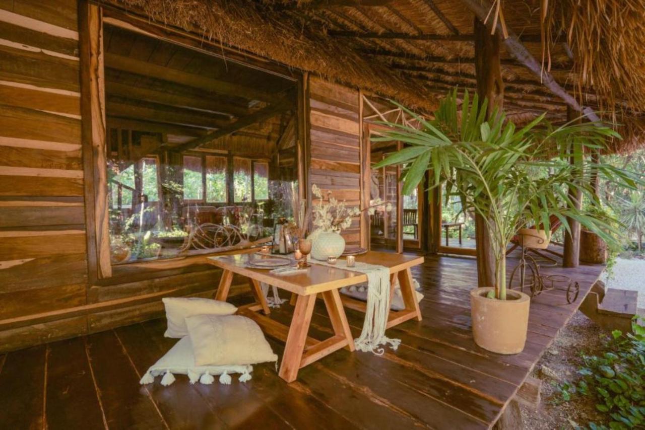 Madre Tierra Eco Habitat Vendégház Puerto Morelos Kültér fotó