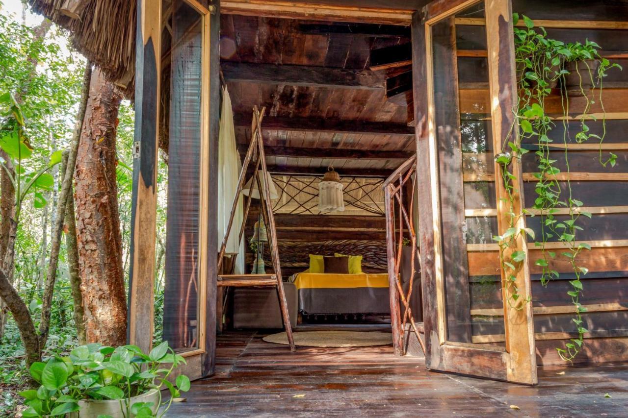 Madre Tierra Eco Habitat Vendégház Puerto Morelos Kültér fotó