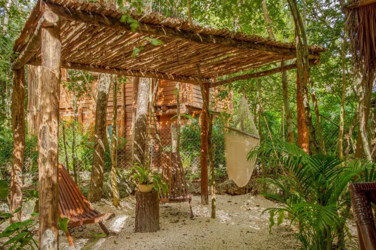 Madre Tierra Eco Habitat Vendégház Puerto Morelos Kültér fotó