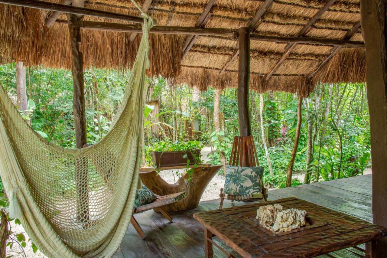 Madre Tierra Eco Habitat Vendégház Puerto Morelos Kültér fotó
