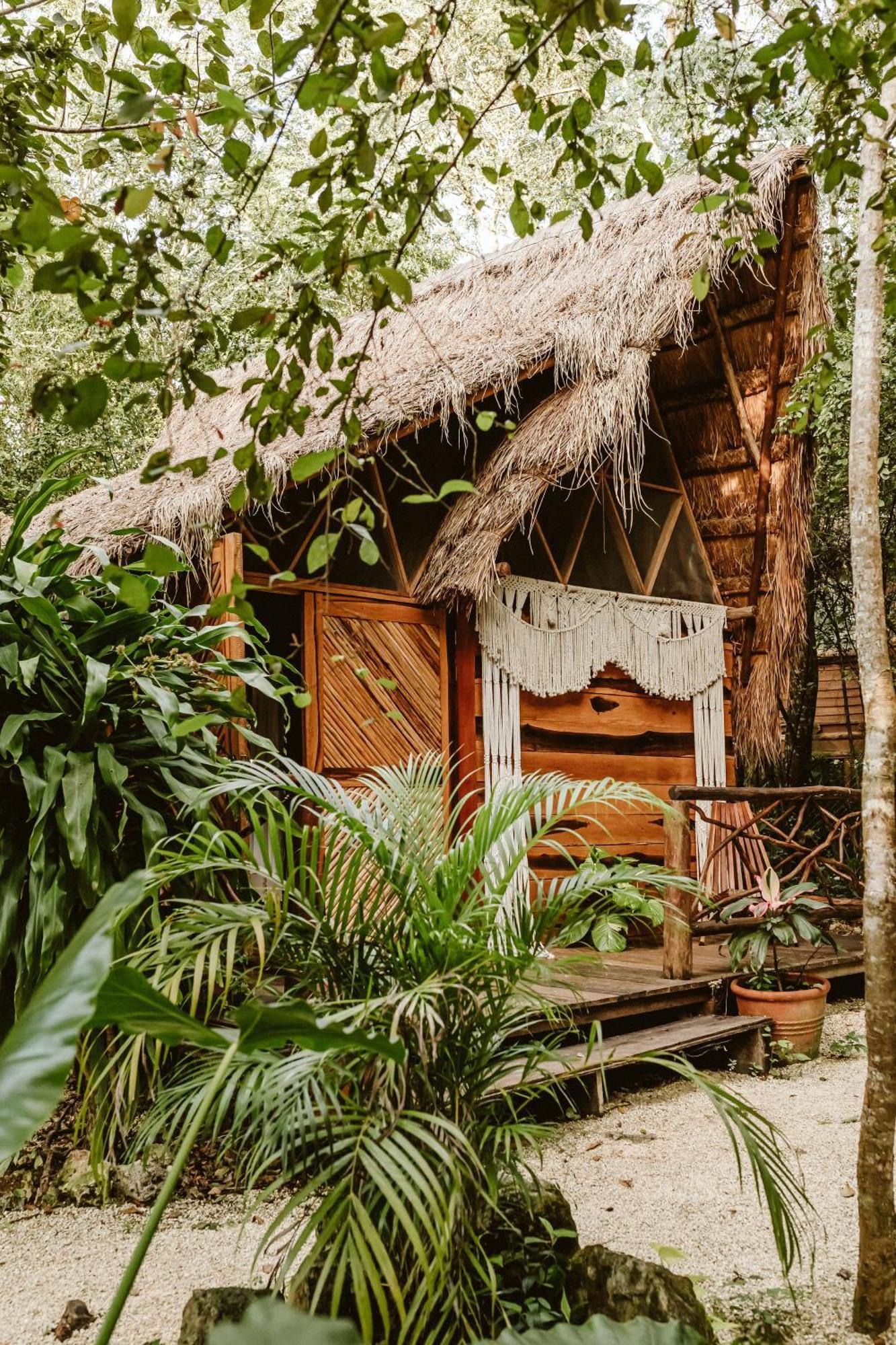 Madre Tierra Eco Habitat Vendégház Puerto Morelos Kültér fotó