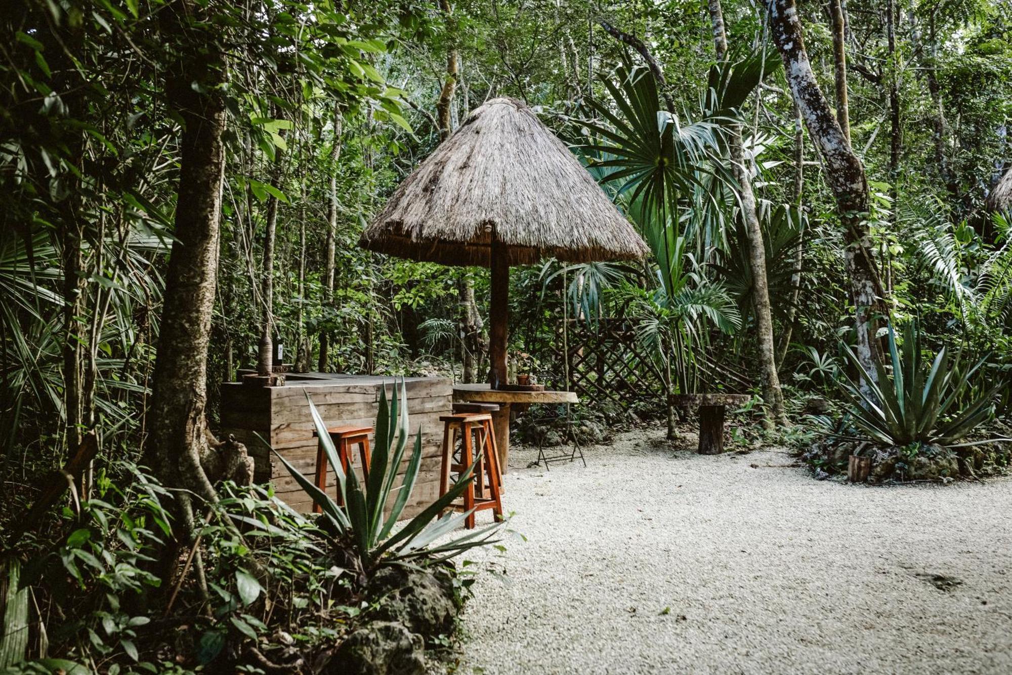 Madre Tierra Eco Habitat Vendégház Puerto Morelos Kültér fotó