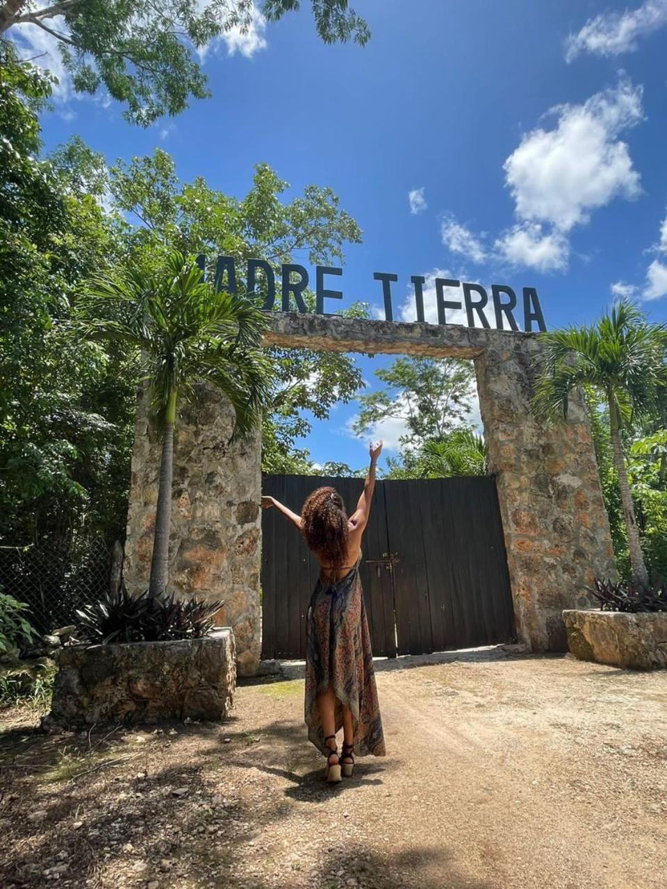 Madre Tierra Eco Habitat Vendégház Puerto Morelos Kültér fotó
