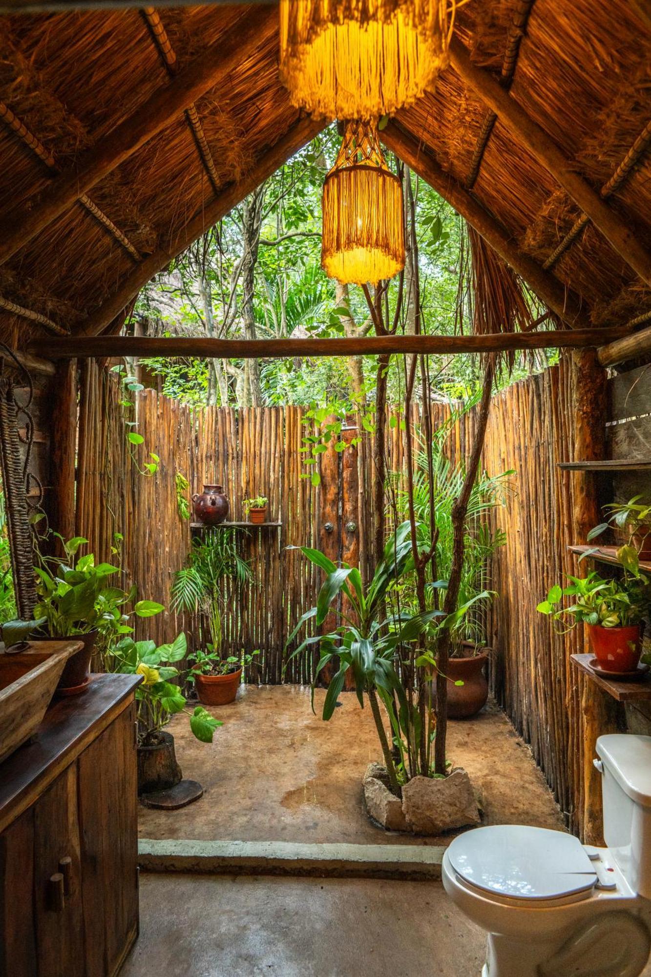 Madre Tierra Eco Habitat Vendégház Puerto Morelos Kültér fotó